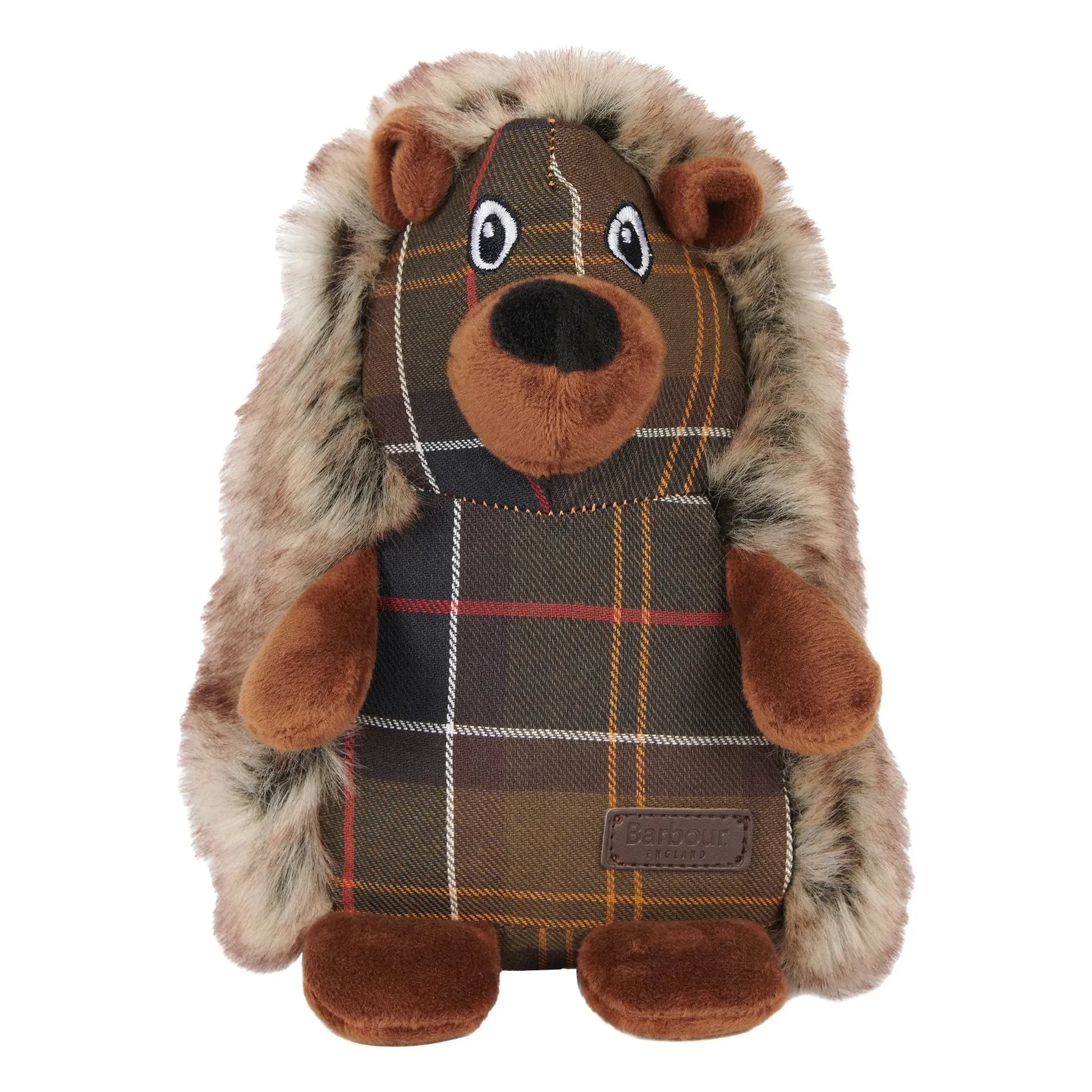 Barbour - Hedgehog dog toy | Brown