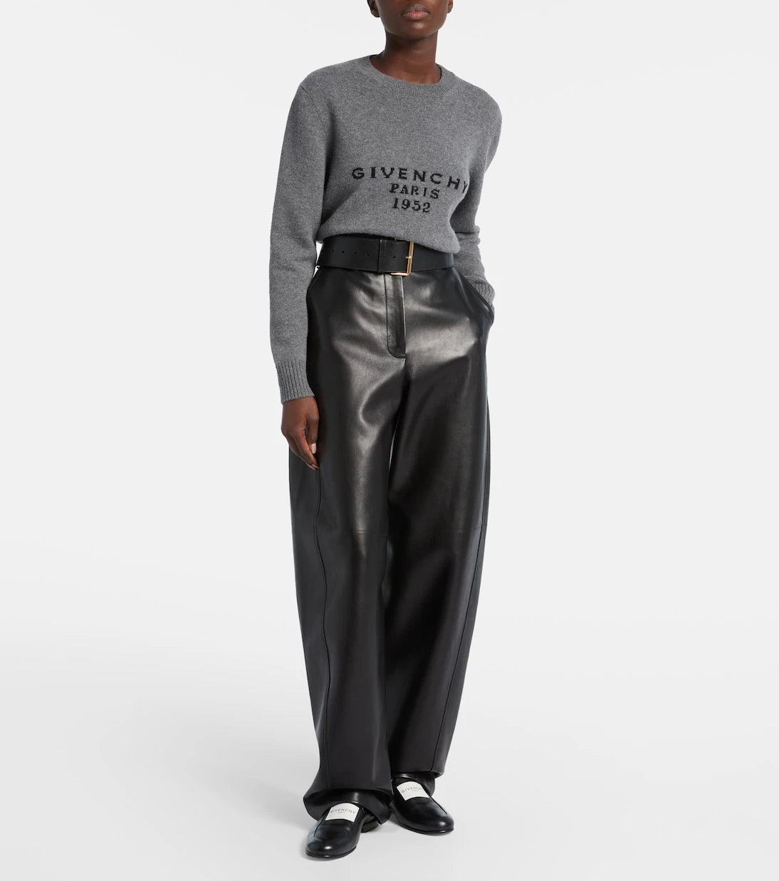 Givenchy - Logo wool and cashmere sweater