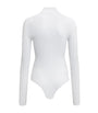 Alaïa White High-Neck Bodysuit