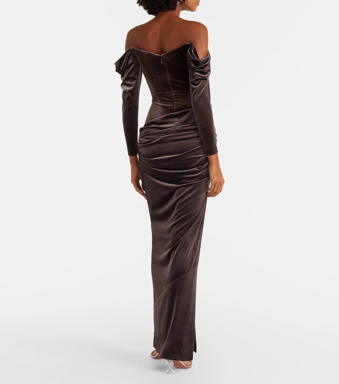 Alex Perry - Draped velvet gown