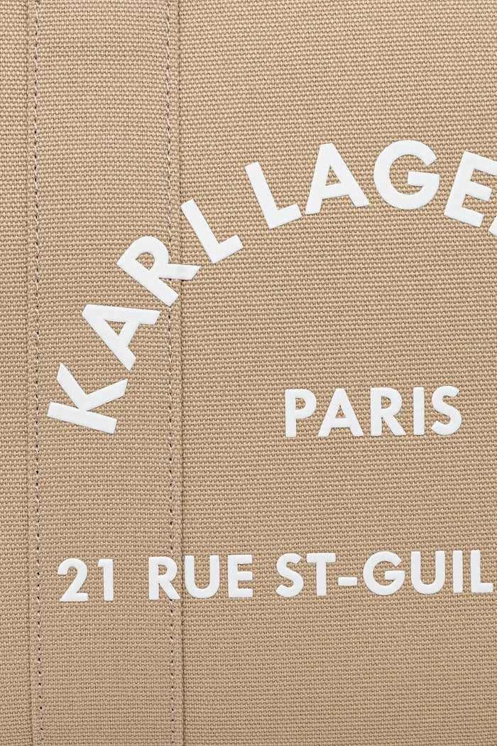 Karl Lagerfeld kadın pamuk tote çanta K/RSG