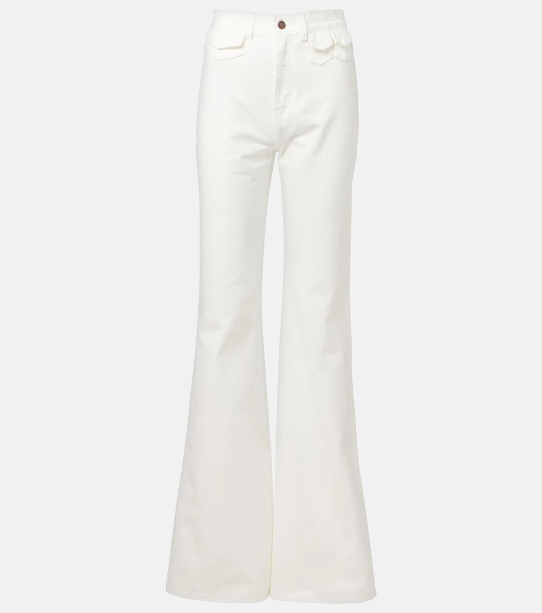 Chloé - High-rise flared jeans