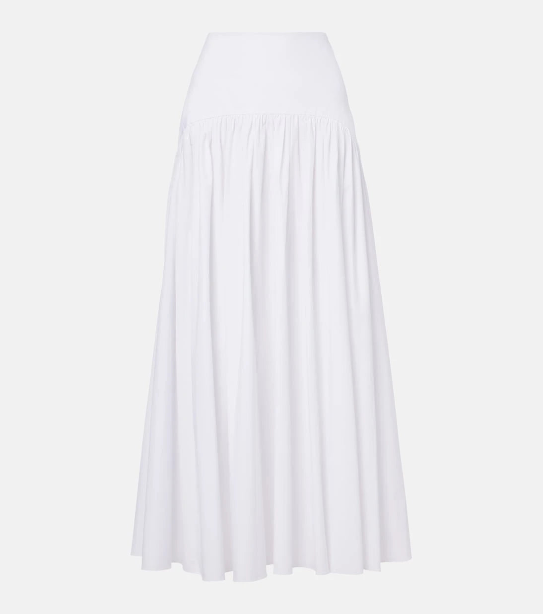 Staud - Procida cotton poplin maxi skirt