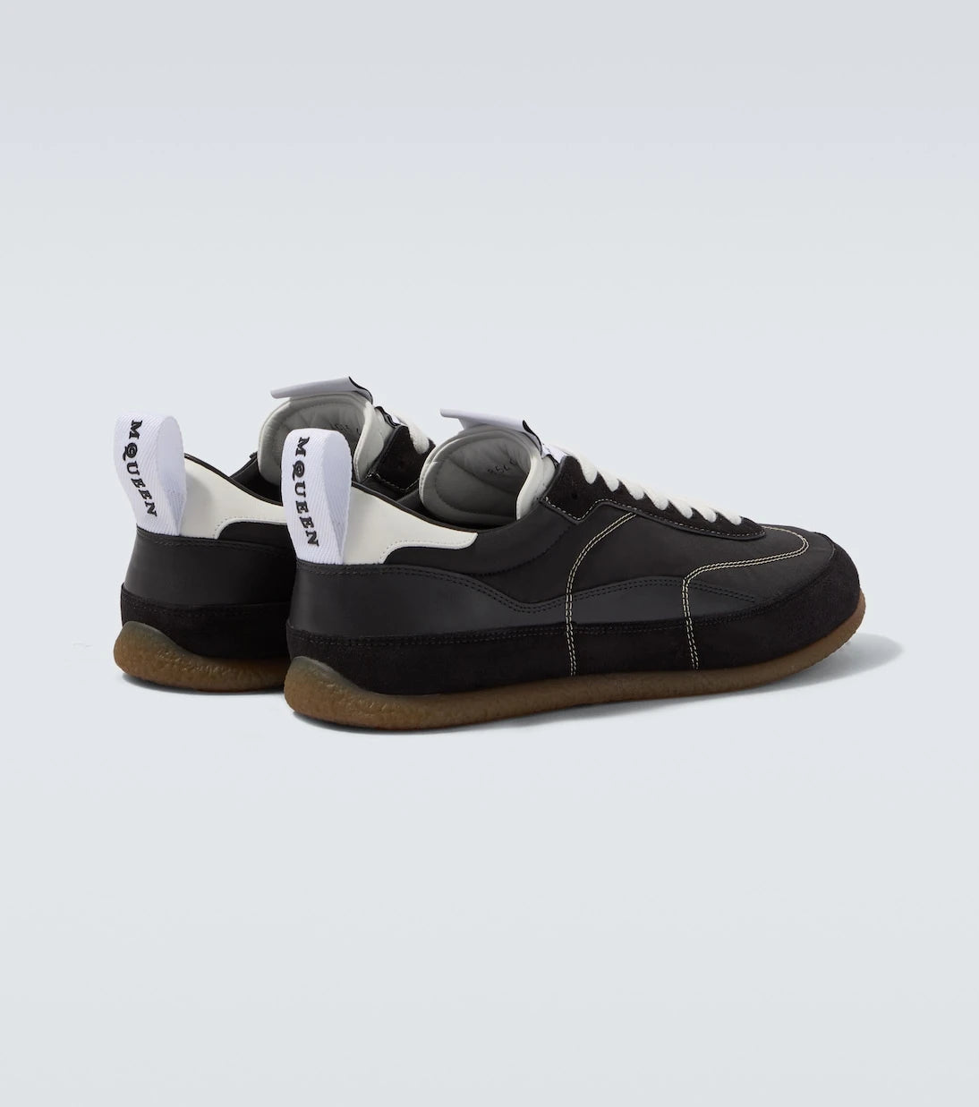 McQueen - EC1 suede-trimmed sneakers