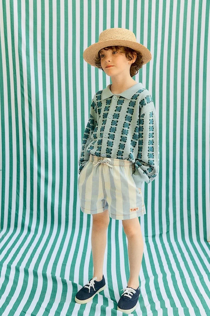 Tinycottons STRIPES TWILL SHORTS Çocuk Pamuklu Kısa Şort