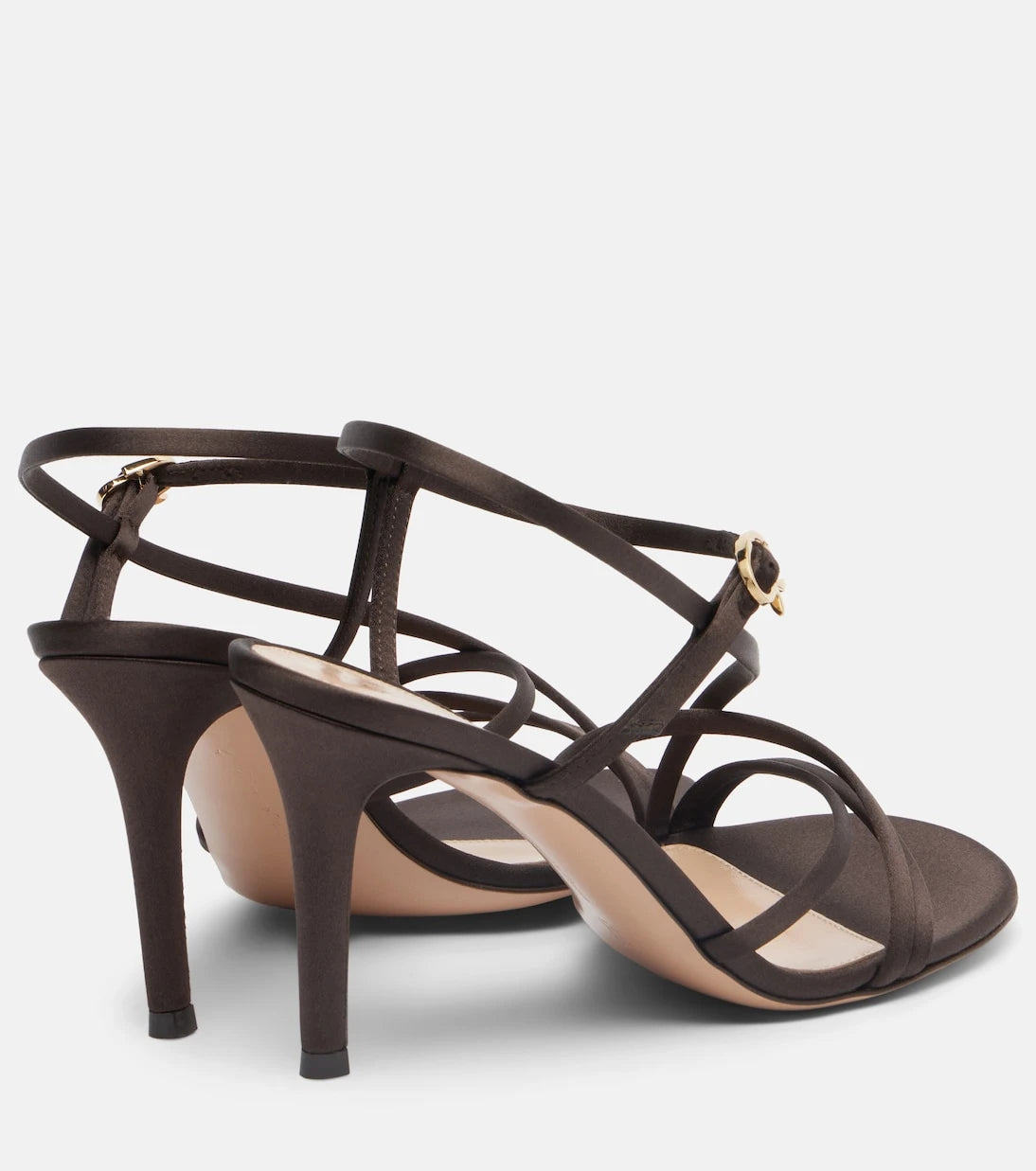 Gianvito Rossi - صنادل ساتان