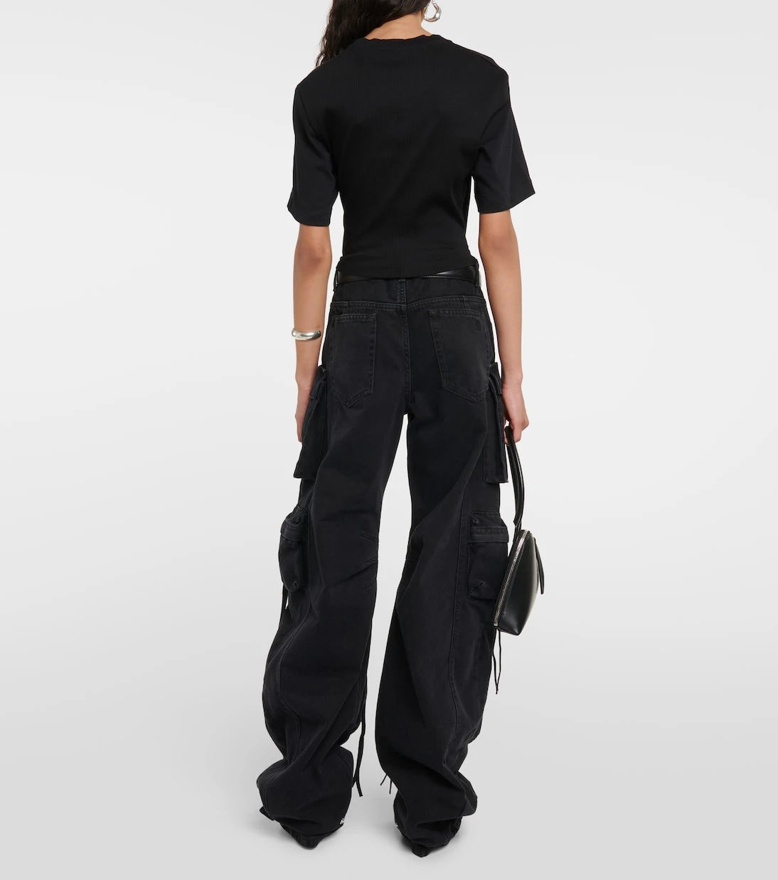 Dion Lee - Corset cotton jersey T-shirt