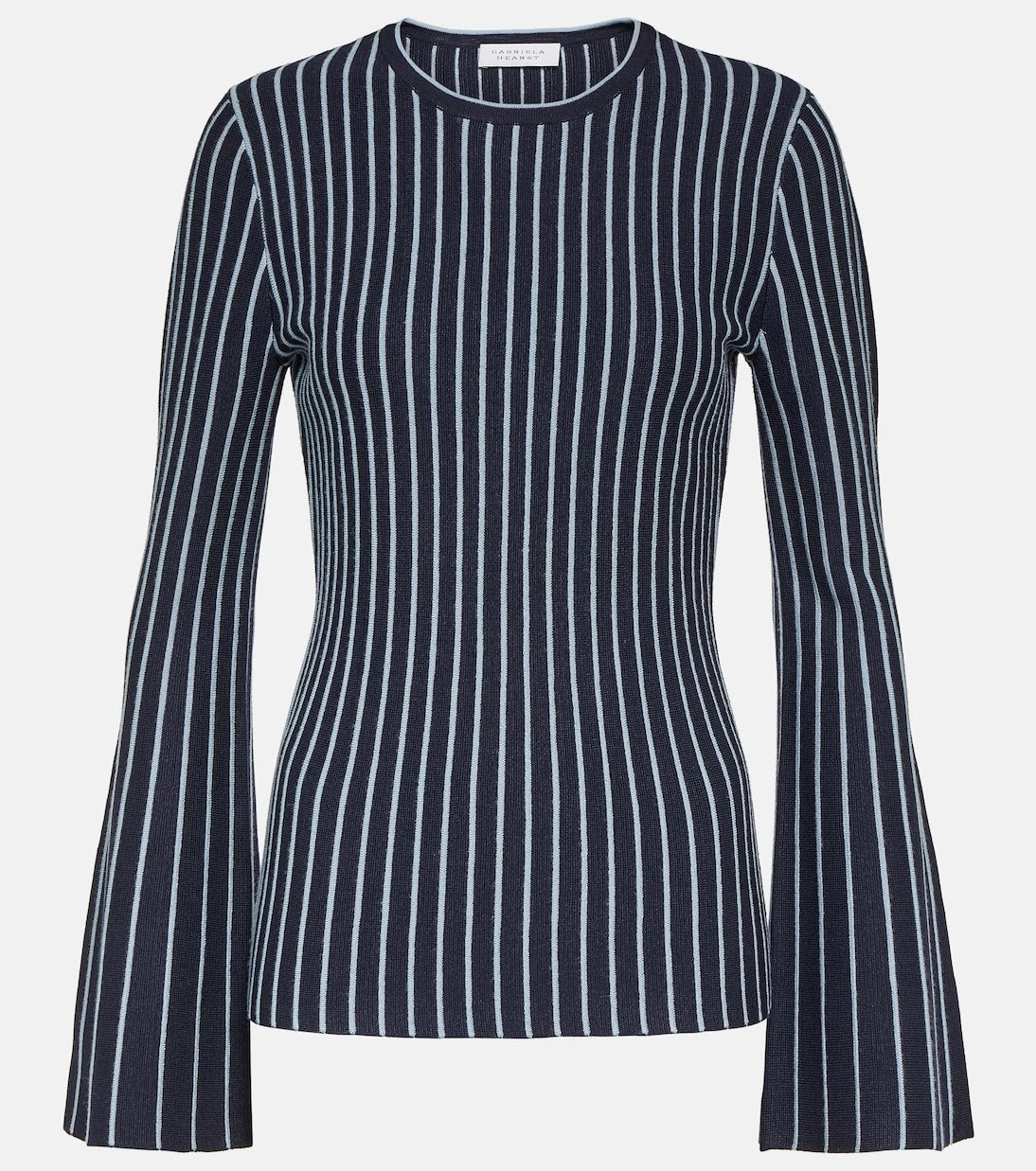 Gabriela Hearst - Lorcan striped wool and silk top