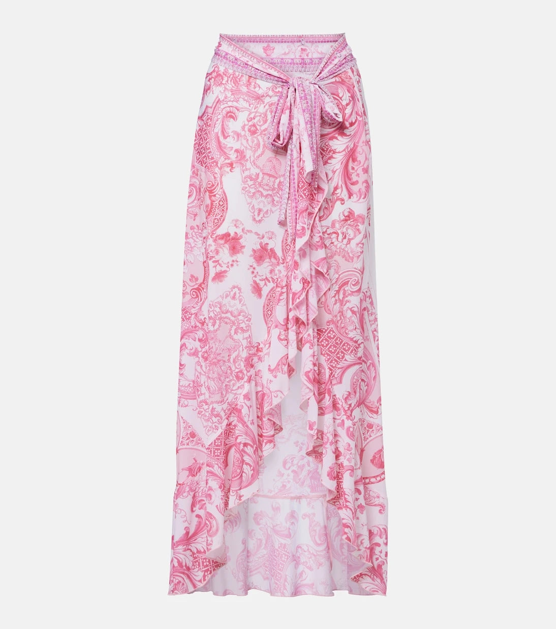 Camilla - Printed jersey beach cover-up