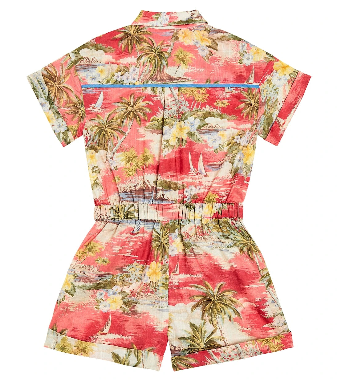 Zimmermann Kids - Alight printed cotton playsuit