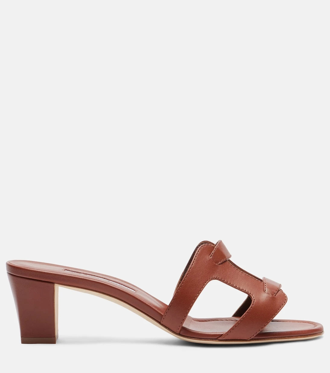 Manolo Blahnik - Grellanu 50 leather mules