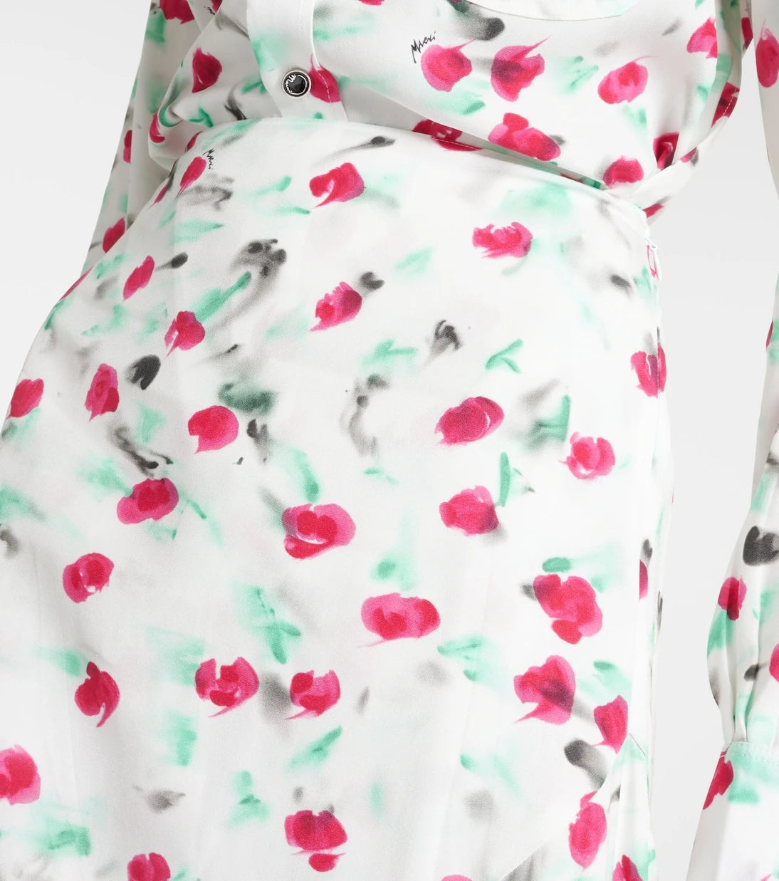 Marni - Printed midi skirt