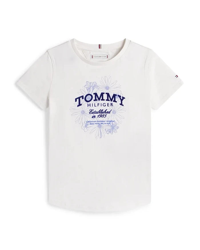 Tommy Hilfiger Çocuk Pamuklu Tişört
