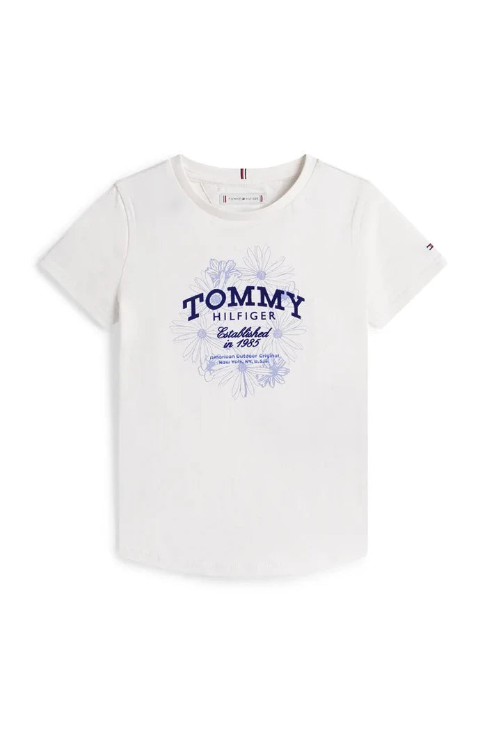 Tommy Hilfiger Çocuk Pamuklu Tişört