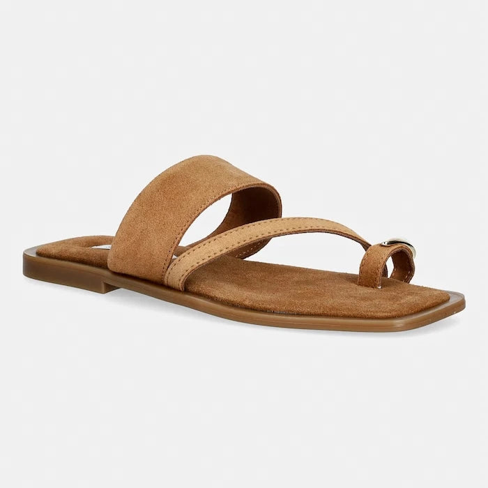 Steve Madden джапанки дамски от велур Ellaina