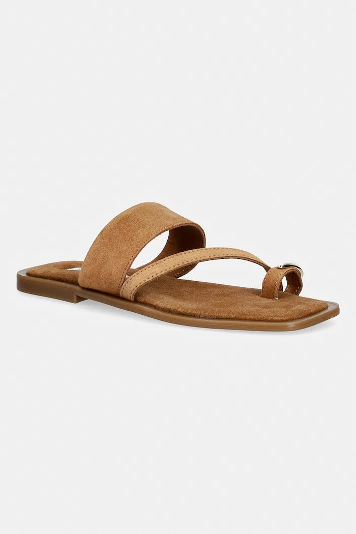 Steve Madden джапанки дамски от велур Ellaina