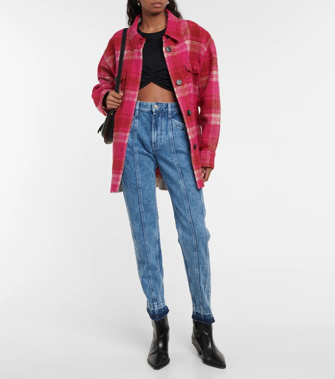 Marant Etoile - Sulanoa mid-rise slim jeans