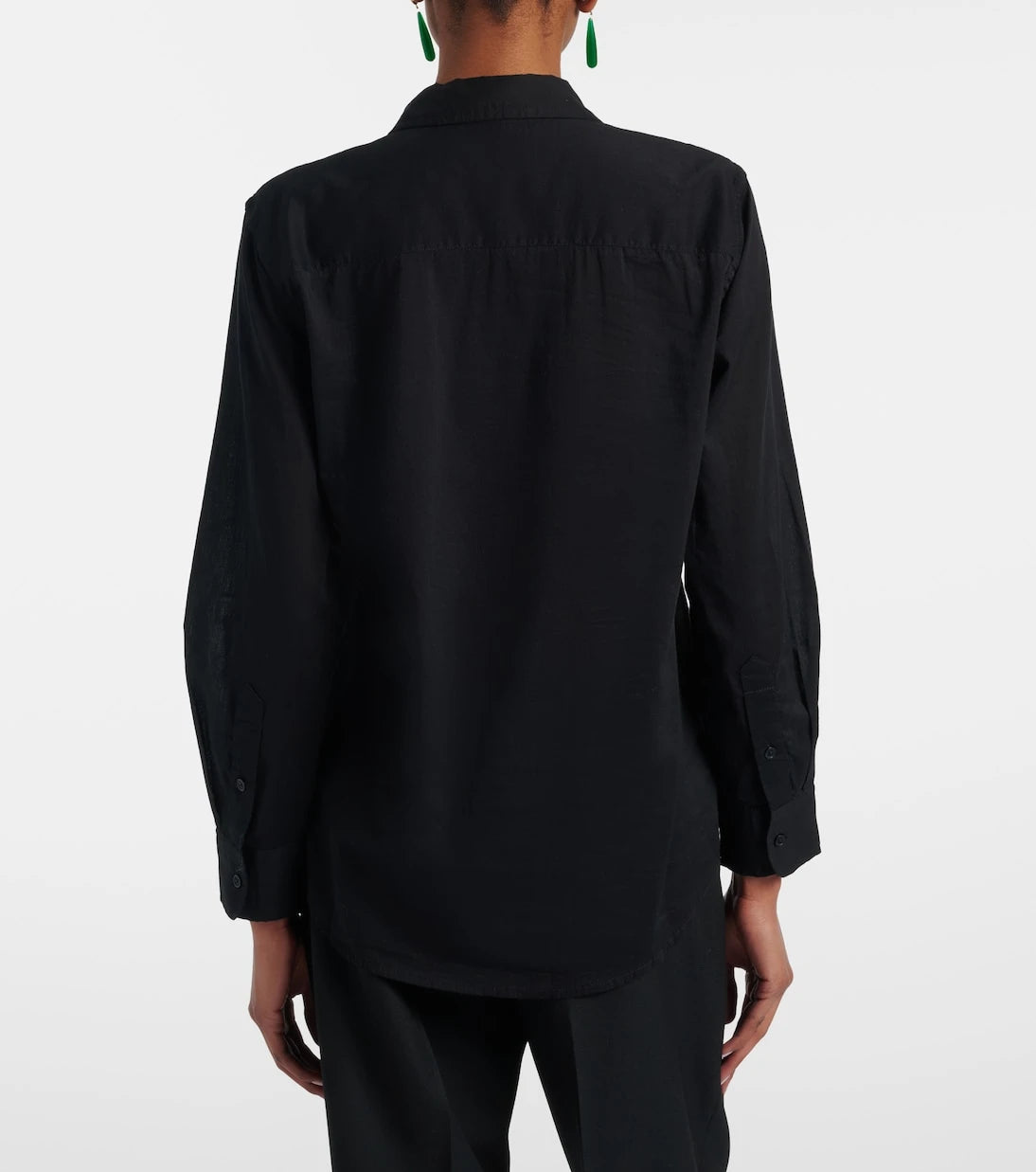 Nili Lotan - Nathael ruffled cotton shirt