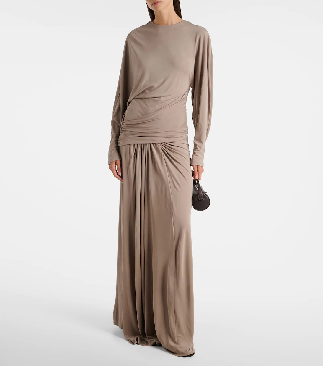 Christopher Esber - Vala draped jersey maxi dress