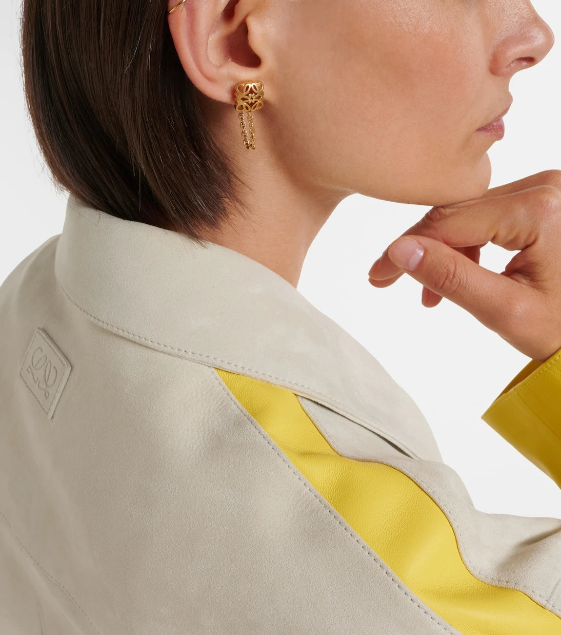 Loewe - Anagram Bombé earrings