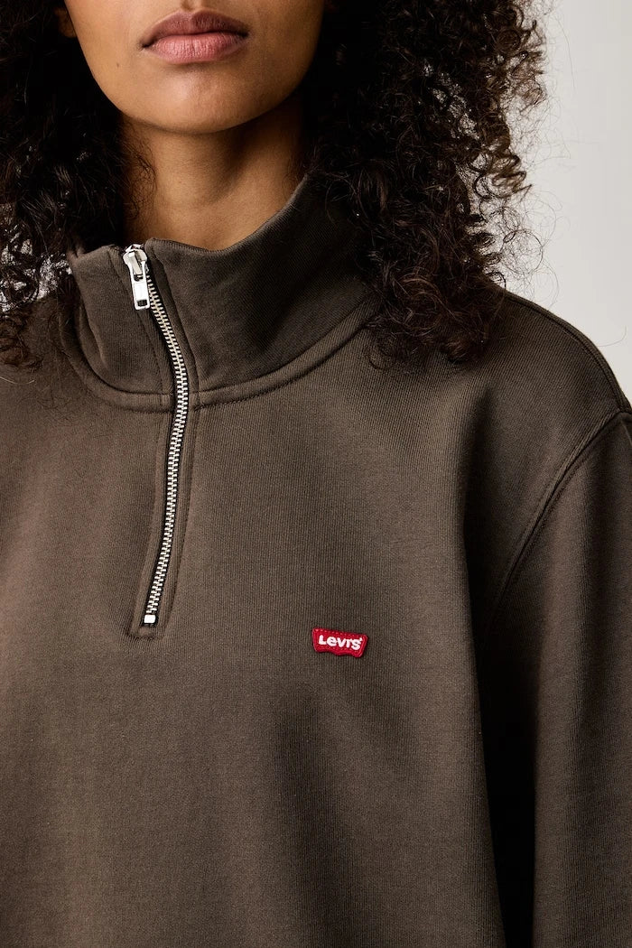 Pamuklu Sweatshirt LSE_ORIGINAL HM 1/4 ZIP