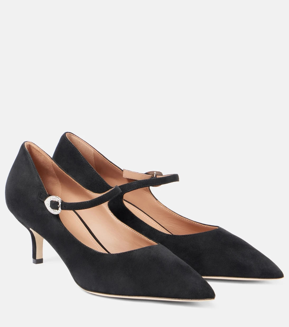 Malone Souliers - x Tabitha Simmons Kate 45 suede pumps