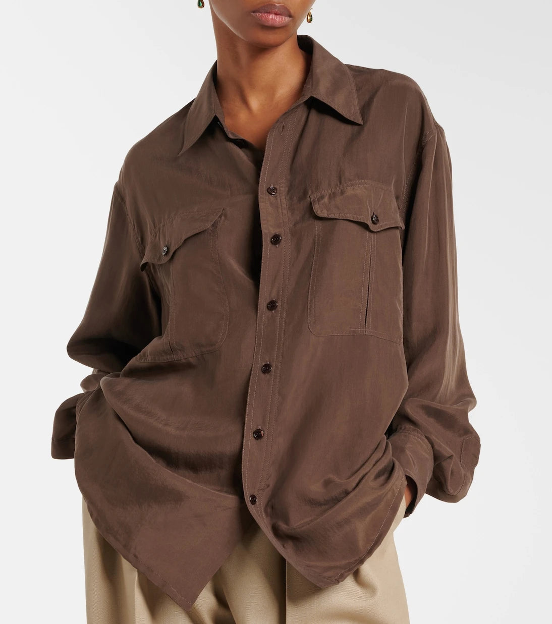 Saint Laurent - Silk shirt