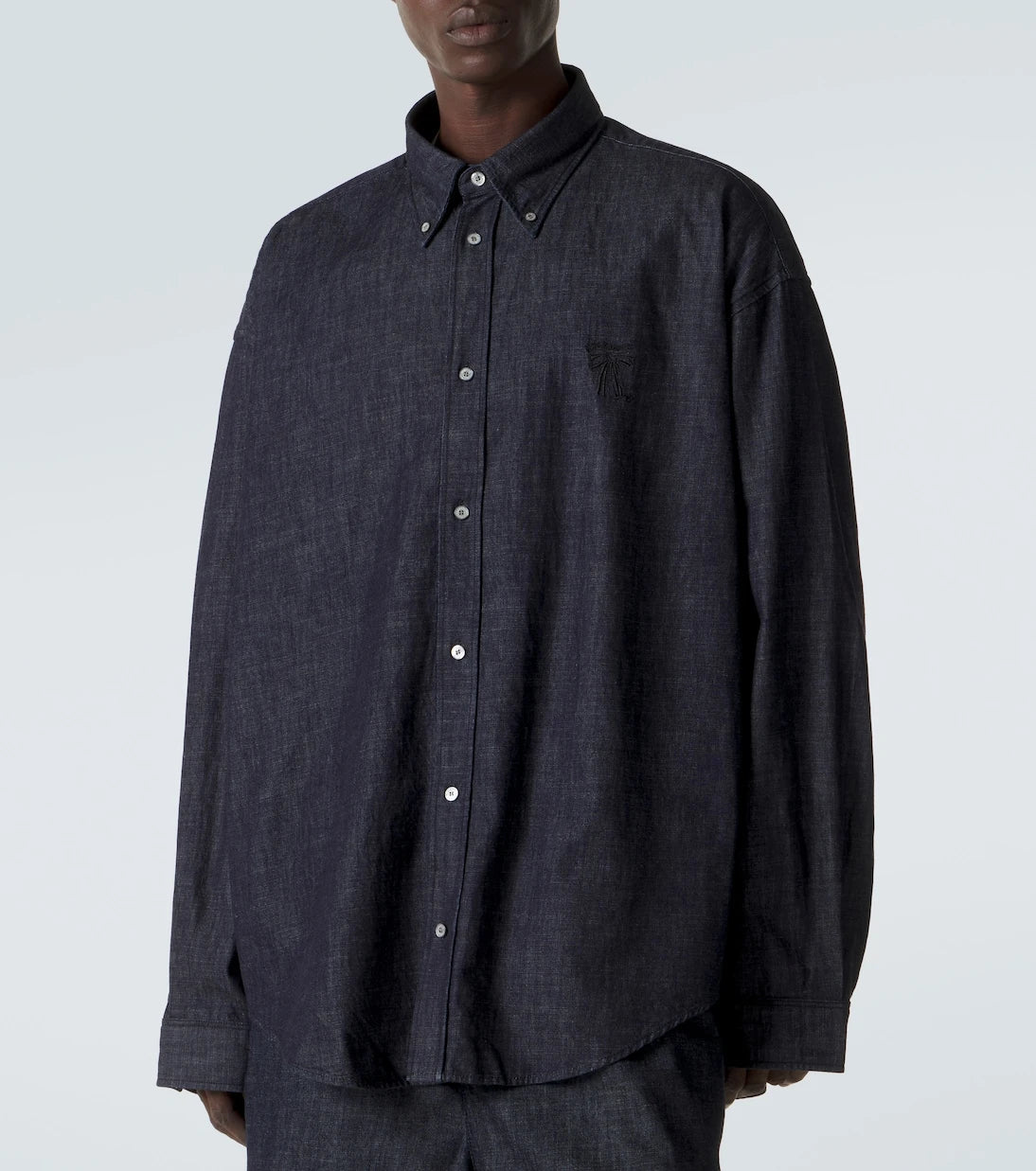 Acne Studios - قميص دنيم مطرز