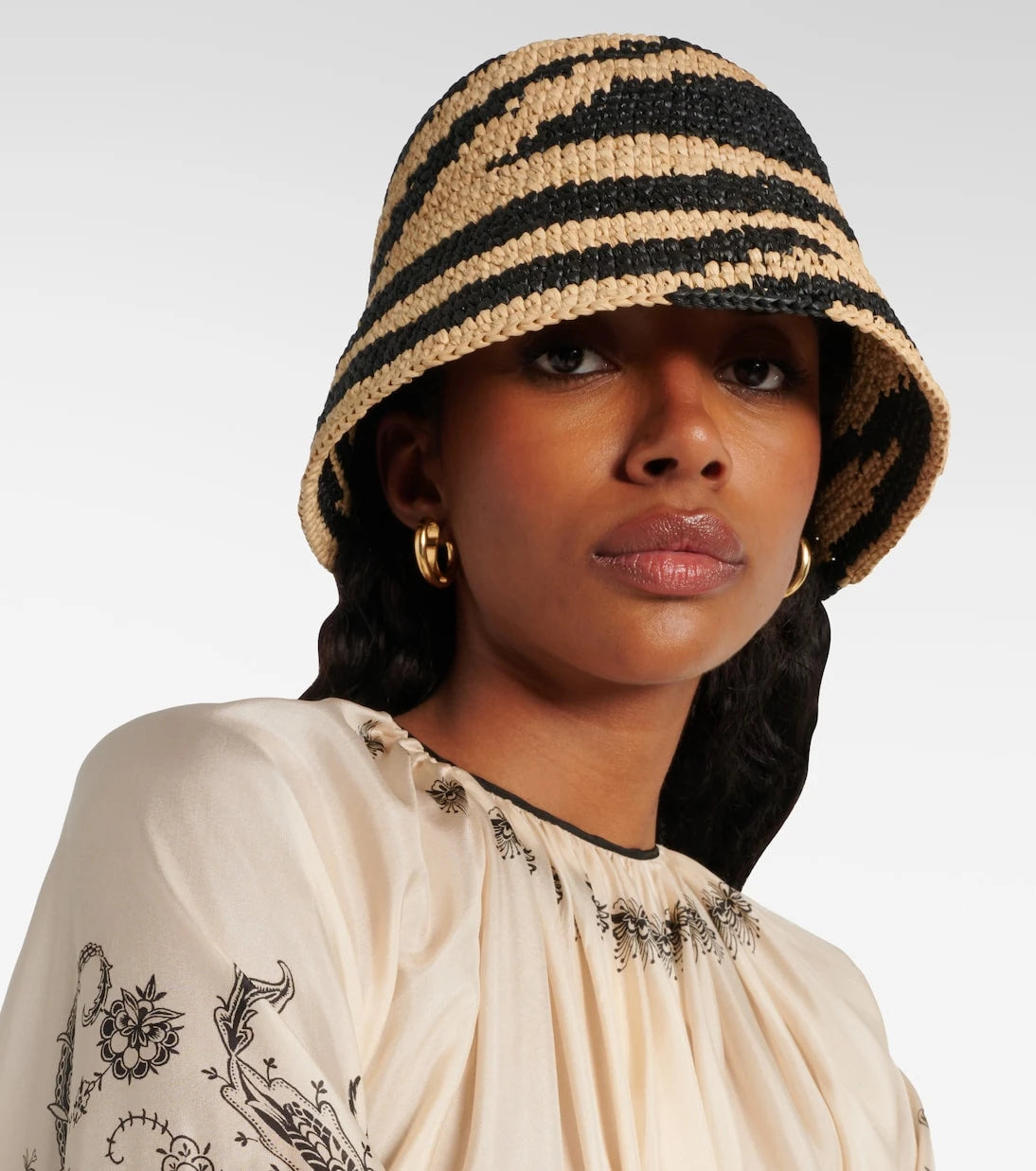 Zimmermann - Raffia bucket hat