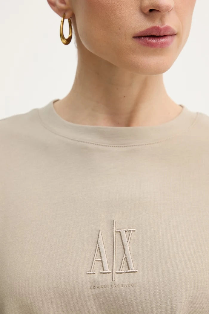 Armani Exchange kadın pamuklu tişört