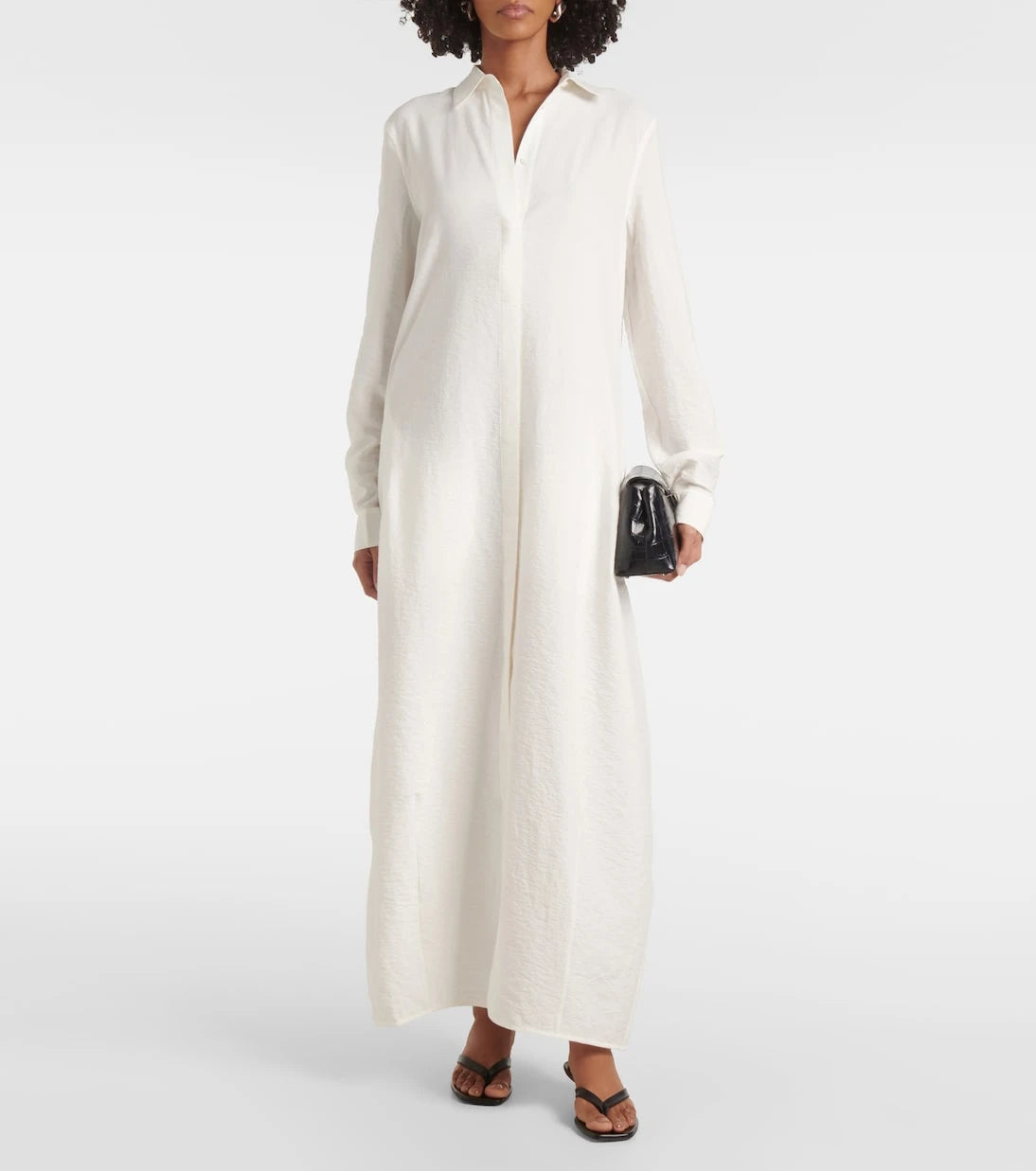 Toteme - Silk-blend shirt dress