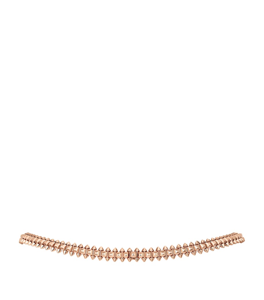 Cartier Flexible Medium Rose Gold Clash de Cartier Necklace