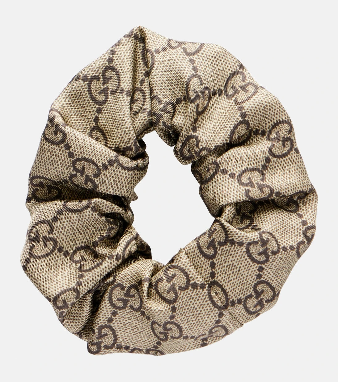 Gucci - GG jacquard silk scrunchie