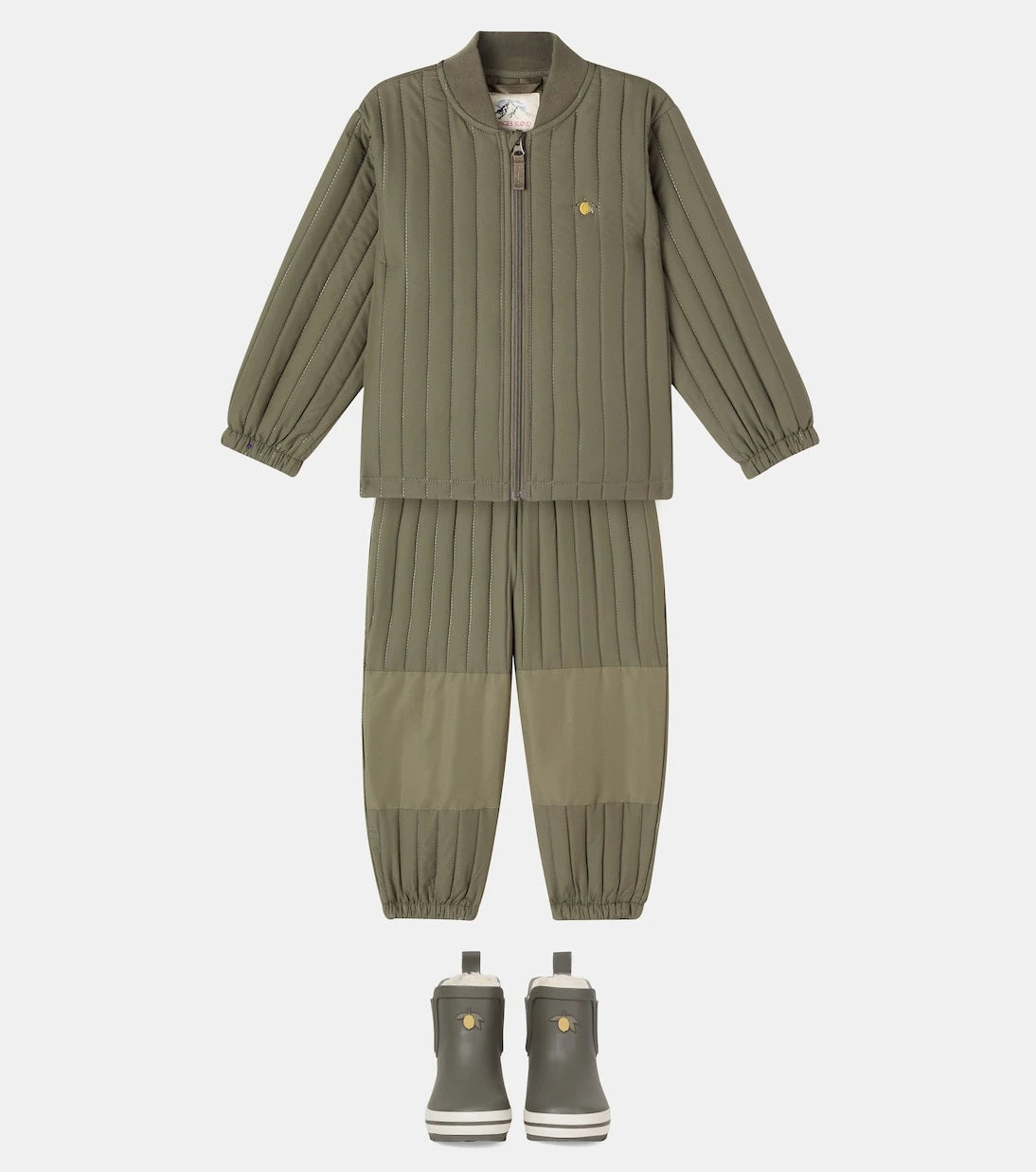 Konges Sløjd - Embroidered sweatshirt and sweatpants set