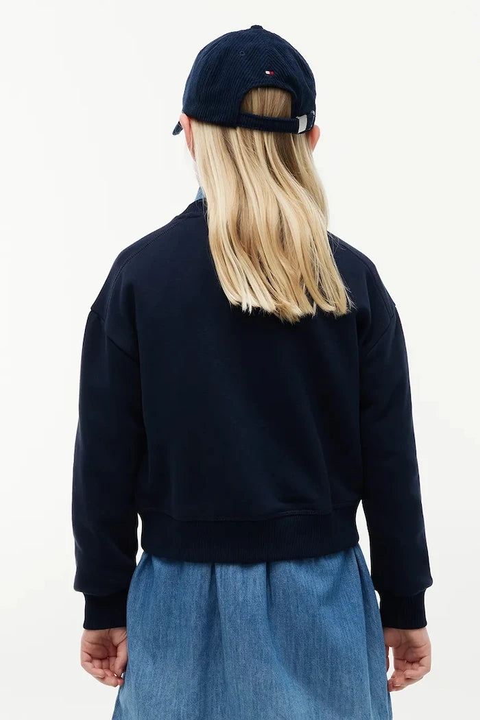 Pamuklu çocuk sweatshirt