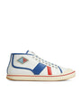 Canvas Leather-Trim Eliot Sneakers