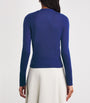 Blue Cashmere Cashair Cardigan