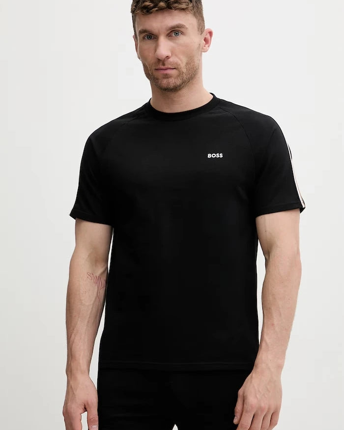 BOSS erkek pamuklu ev tipi tişört Iconic T-Shirt