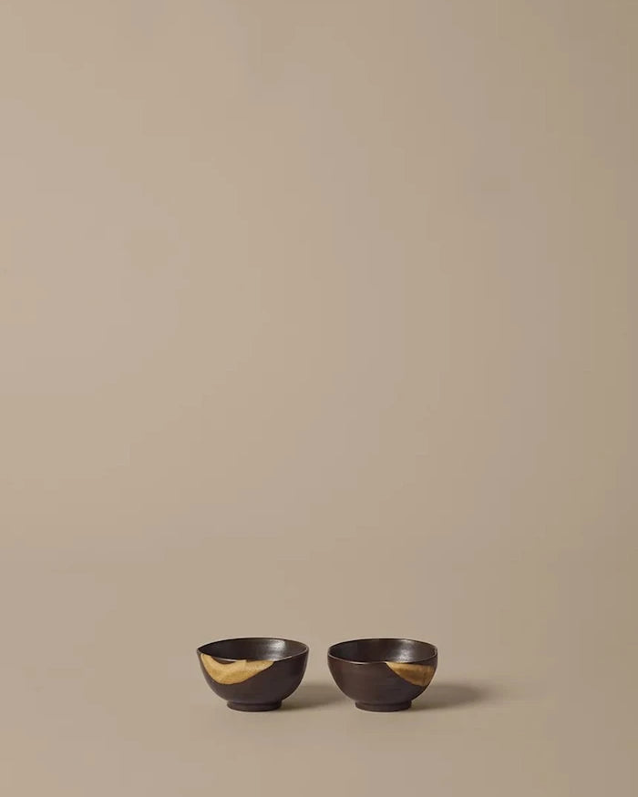 Ferm Living taş seramik kase seti 4,5 x 8,5 cm