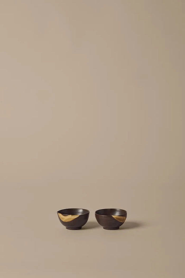 Ferm Living taş seramik kase seti 4,5 x 8,5 cm