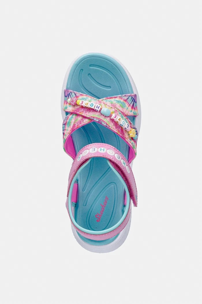 Skechers сандали за деца JUMPSTERS SANDAL - TIE DYE BF