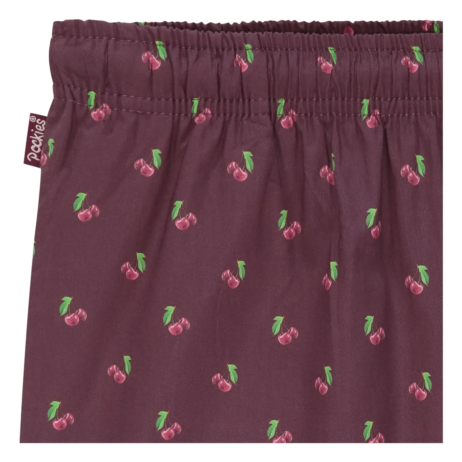 Pockies - Cherry Pyjama Pants  | Cherry red