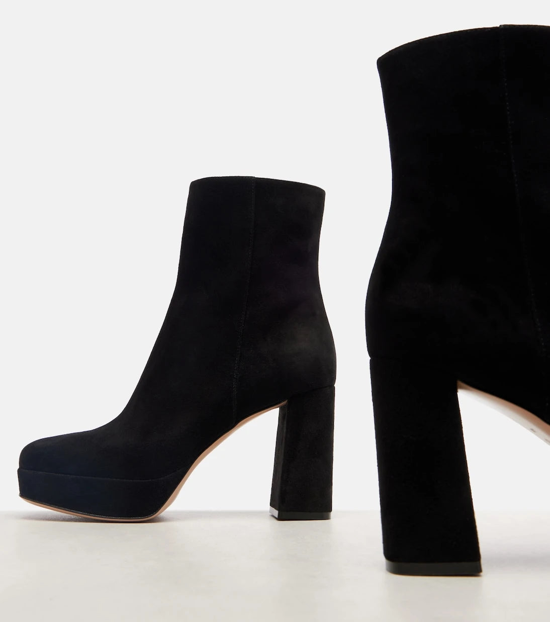 Gianvito Rossi - Daisen 95 suede platform ankle boots