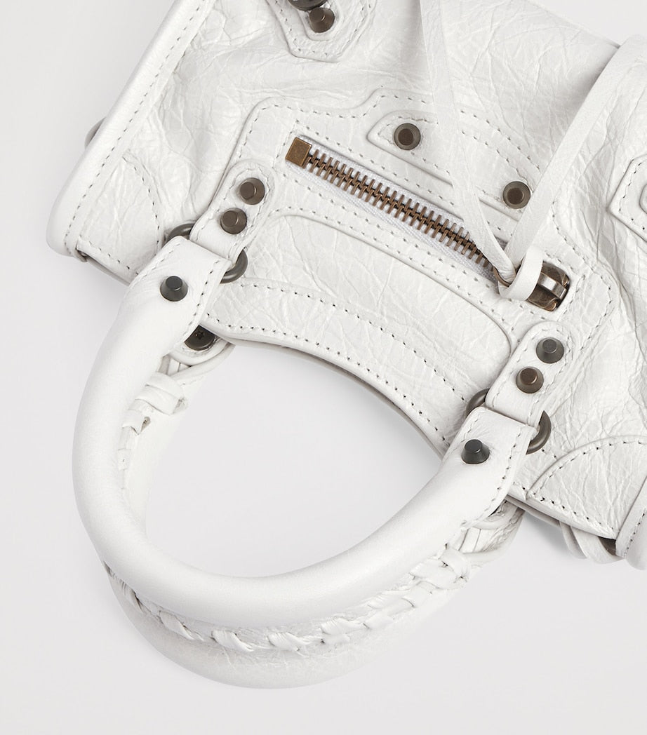Balenciaga Nano Leather Le City Top-Handle Bag