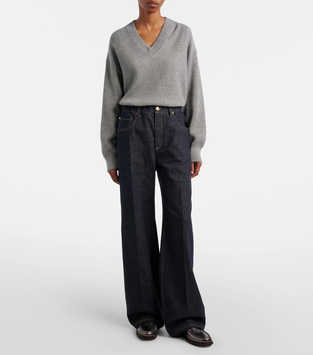 Brunello Cucinelli - Wide-leg jeans