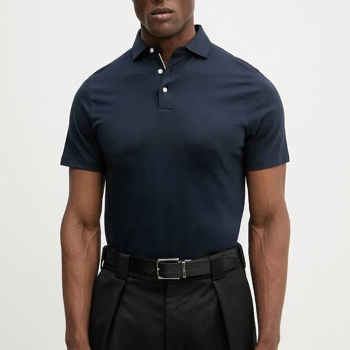 Hackett London Yakalı Pamuklu Tişört
