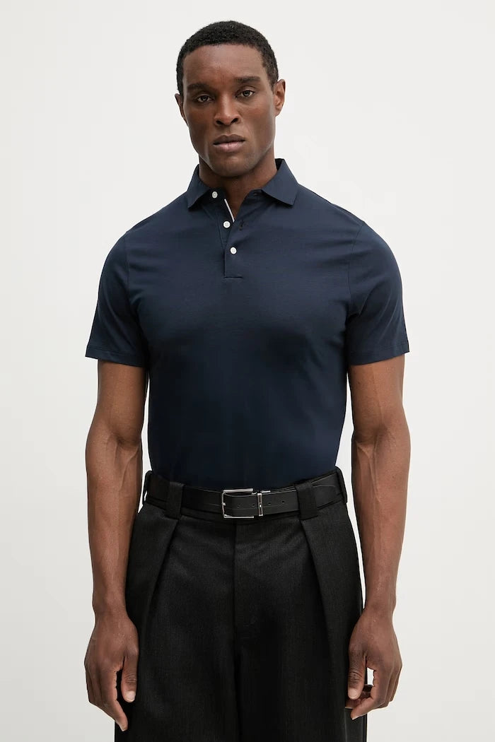 Hackett London Yakalı Pamuklu Tişört