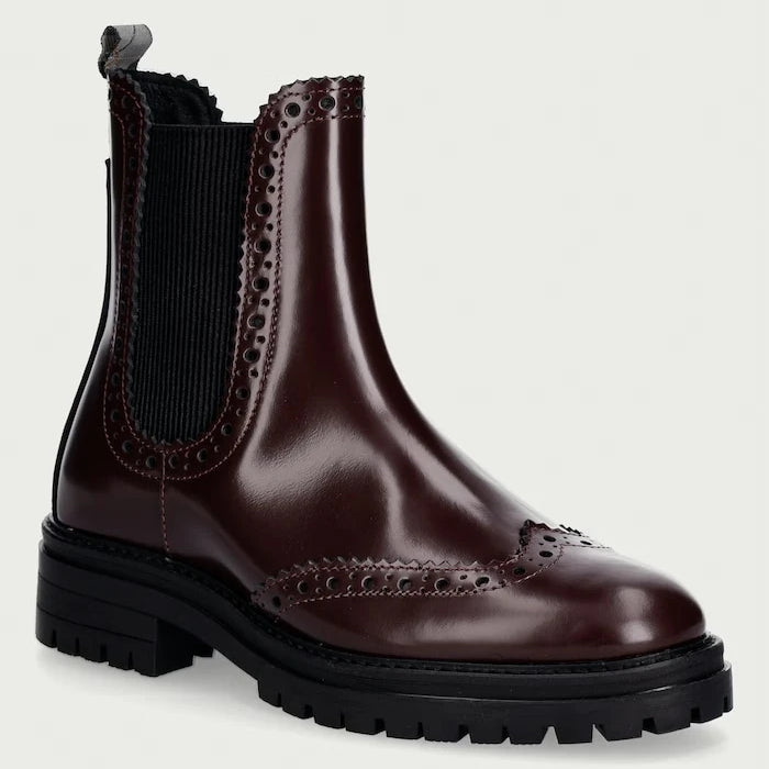 Barbour kadın deri Chelsea bot Fawne