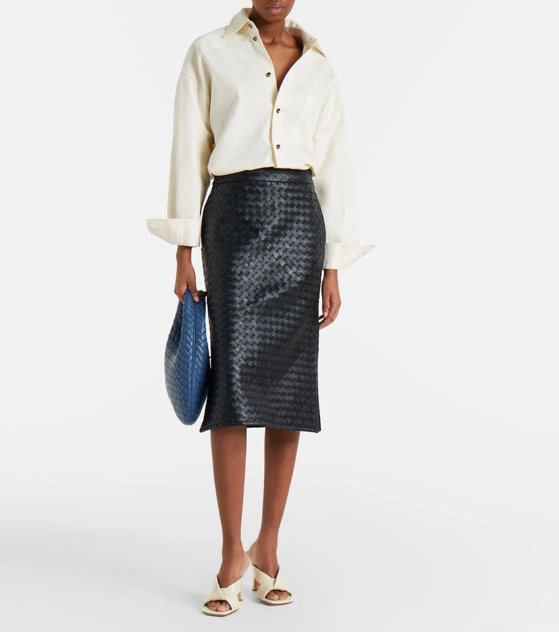 Bottega Veneta - Little Veneta Small leather shoulder bag