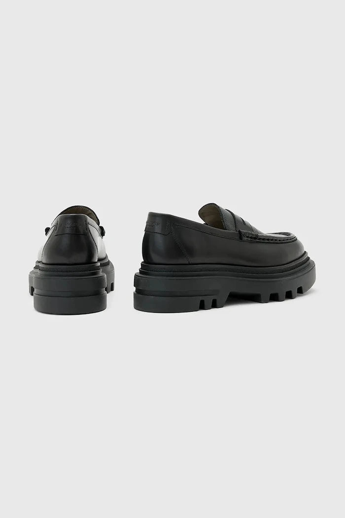 Кожени мокасини AllSaints Beth Lthr Loafer